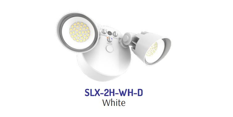 Westgate SLX-2H-MCTP-WH-D No-Sensor Dimmable X-Gen Advance Security Light - White