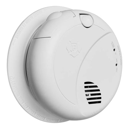 BRK SMCO100V-AC BRK Interconnect Hardwire Combination Smoke & Carbon Monoxide Alarm with Voice Alerts (12-pack)