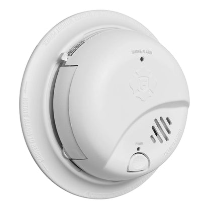 BRK SMI100-AC Hardwire Interconnect Smoke Alarm with Battery Backup (12-pack)