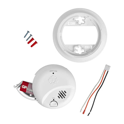 BRK SMI100-AC Hardwire Interconnect Smoke Alarm with Battery Backup (12-pack)