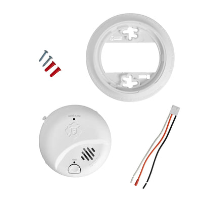 BRK SMI105-AC BRK Hardwire Smoke Alarm with 10-Year Battery Backup (12-pack)
