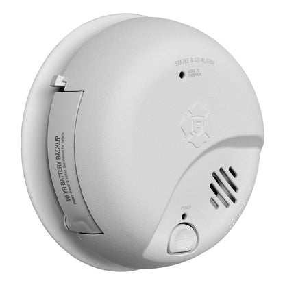 BRK SMICO105-AC Interconnect Hardwire Combination Smoke & Carbon Monoxide Alarm w/10-Year Battery Backup (12-pack)