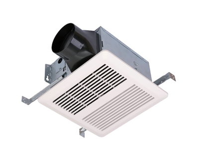 Airzone SP80H Shallow Ventilation Fan with Humidity Sensor - 80 CFM, 1.0 Sones