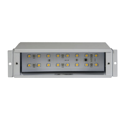 ABBA Lighting STB10 Integrated Brass Step Light, 4W LED, 3000K Warm White, 360 Lumens, 12V AC/DC, IP65 - Natural Brass Finish