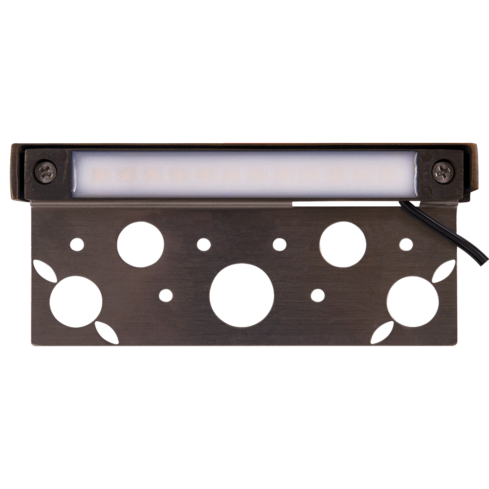 ABBA Lighting STB12-3000k 3W 12V Brass LED Hardscape Edge Light - 3000K, Warm White, Cool White
