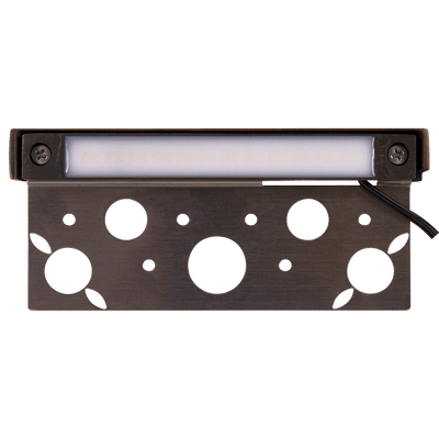 ABBA Lighting STB12-3000k 3W 12V Brass LED Hardscape Edge Light - 3000K, Warm White, Cool White