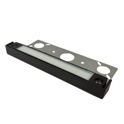 ABBA Lighting STB14 Integrated Aluminum Hardscape/Edge Light, 3W LED, 3000K/5000K, 270 Lumens, 12V AC/DC, IP65 - Bronze Finish