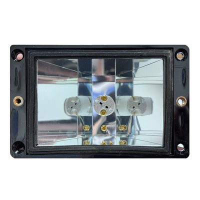 ABBA Lighting STB15-DB Brass Step Light, G4 12V LED Compatible, Heavy-Duty Cast Brass, IP65 - Dark Brass Finish