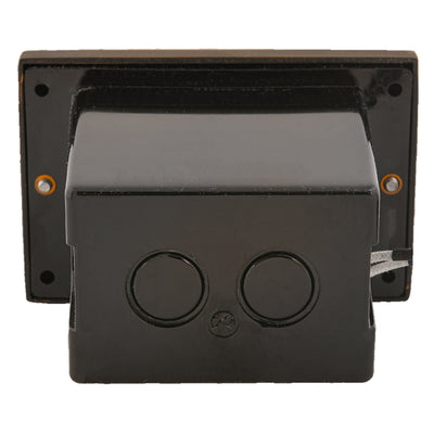 ABBA Lighting STB15-DB Brass Step Light, G4 12V LED Compatible, Heavy-Duty Cast Brass, IP65 - Dark Brass Finish