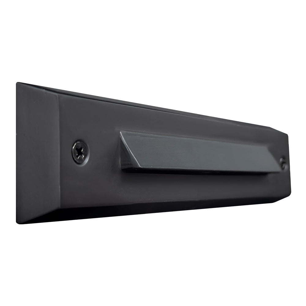 ABBA Lighting STB16-DB Integrated Brass Step Light, 2W LED, 3000K Warm White, 180 Lumens, 12V AC/DC, IP65 - Dark Brass Finish