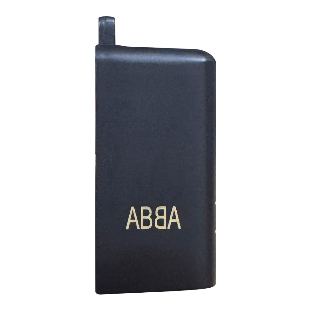 ABBA Lighting STB19-BK Integrated Brass Step Light, 3W LED, 3000K Warm White, 120 Lumens, 12V AC/DC, IP65 - Black Finish