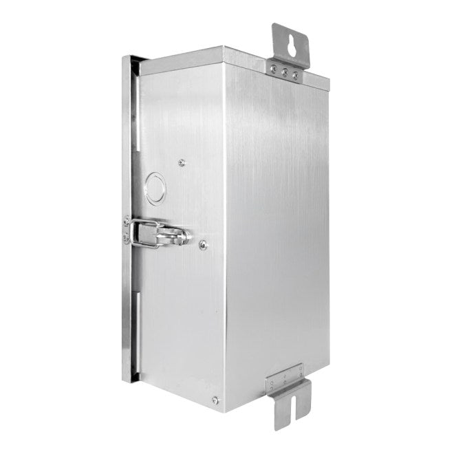 ABBA Lighting TSRPT300 300W Stainless Steel Manual Landscape Lighting Transformer, 12V/13V/14V/15V Multi-Tap, Photocell & Timer, IP65