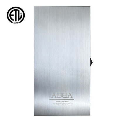 ABBA TSRPT24600 600W Stainless Steel Manual Transformer with Photocell