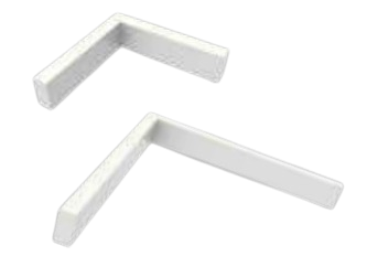 Westgate SCX1.5-L2FT-UD-MCTP5 2FT L Corner Internal Driver 5CCT 20/25/30W Up/Down Ratio - White