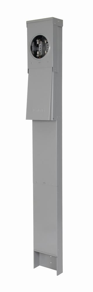Siemens TL137NP 20/30/50-Amp Temporary Power Outlet Panel Pedestal, Ring Meter Socket