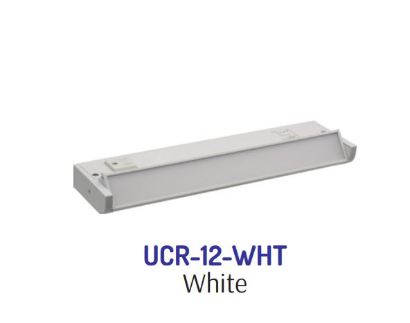 Westgate UCR-12-WHT Undercabinet Series With Receptacles And USB Ports - White