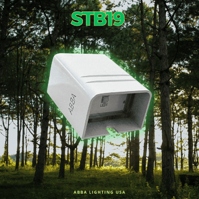 ABBA Lighting STB19-NB Integrated Brass Step Light, 3W LED, 3000K Warm White, 120 Lumens, 12V AC/DC, IP65 - Natural Brass Finish
