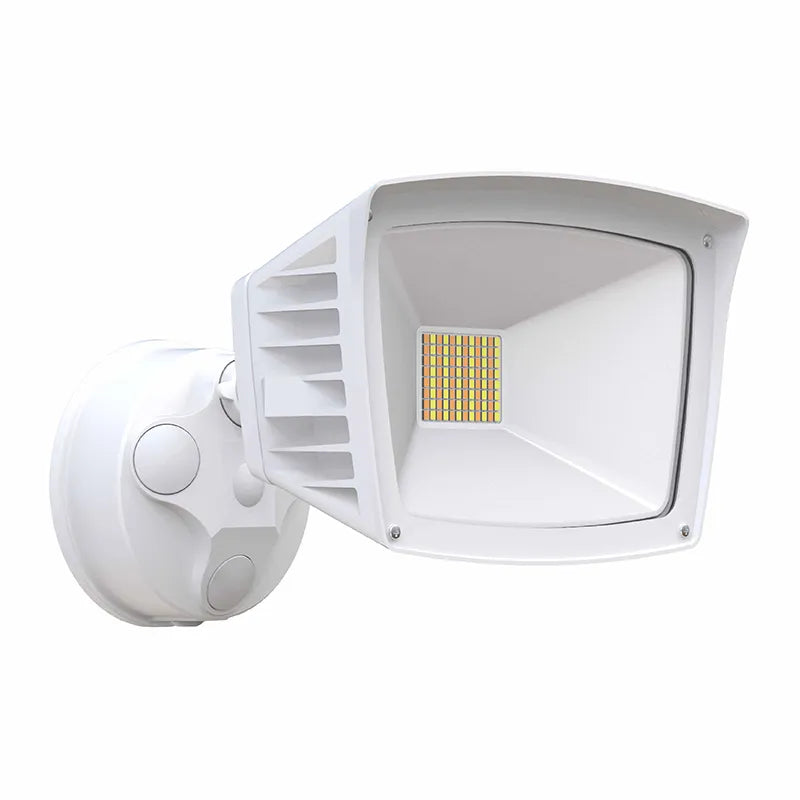 Westgate 28W Dark Bronze LED Security Lights With Optional Motion Sensor Or Photocell 120V AC