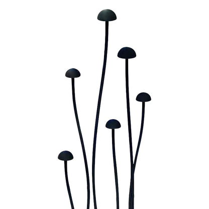 ABBA CDPA71 6 - Piece Integrated Mushroom Aluminum LED Path Light Set - 3000K, Warm White - Sonic Electric