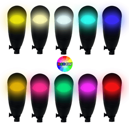 ABBA DL05R - RGBW 12V 8W RGBCW Smart LED Spot Light - 600 Lumens - Sonic Electric