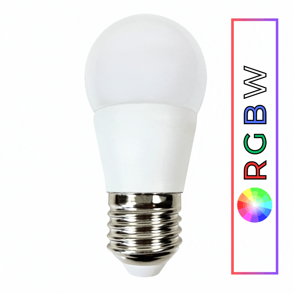 ABBA E27 6W RGBW LED Bulb - Sonic Electric