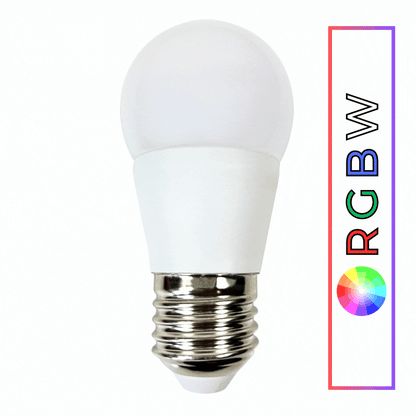ABBA E27 6W RGBW LED Bulb - Sonic Electric