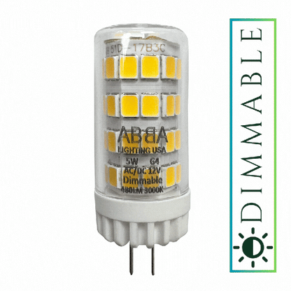 ABBA G4 SMD 5W LED Light Bulb - Sonic Electric