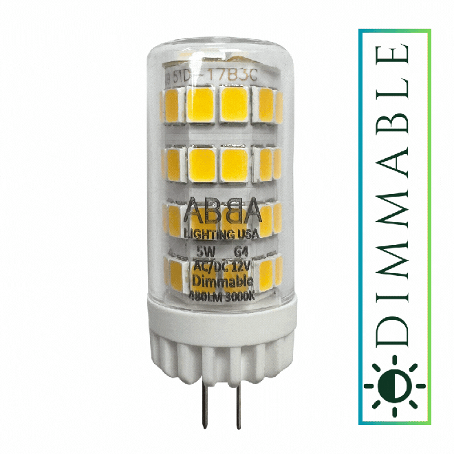 ABBA G4 SMD 5W LED Light Bulb - Sonic Electric