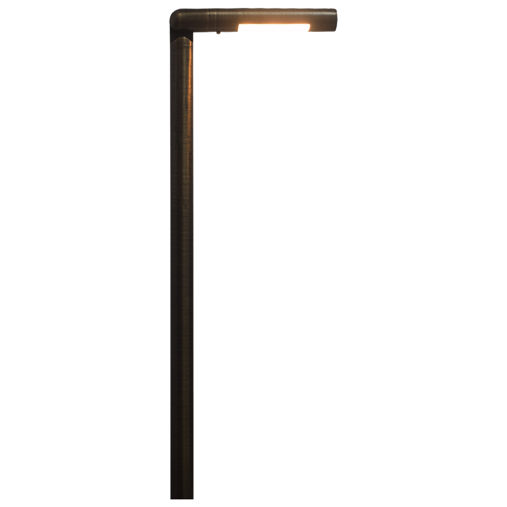ABBA PLB16 Architectural Brass LED Path Light - Sonic Electric