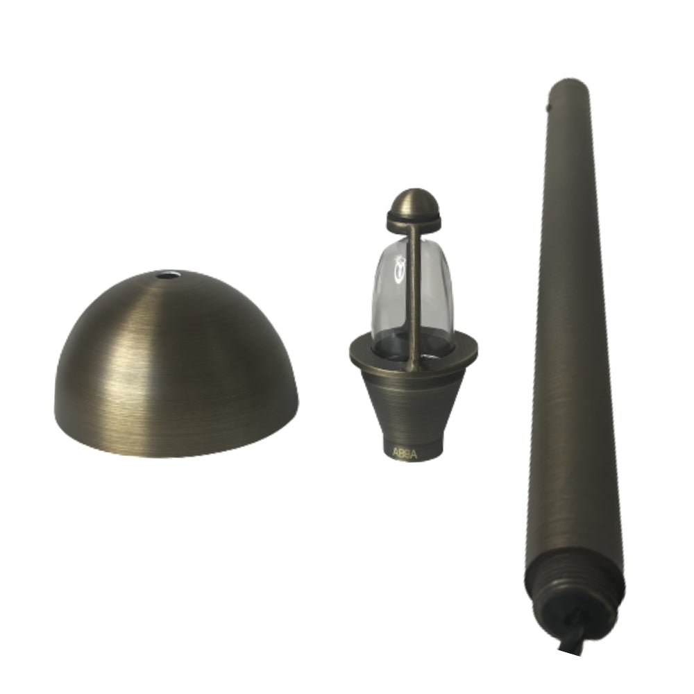 ABBA PLB18 Architectural Brass LED Path Light - Sonic Electric