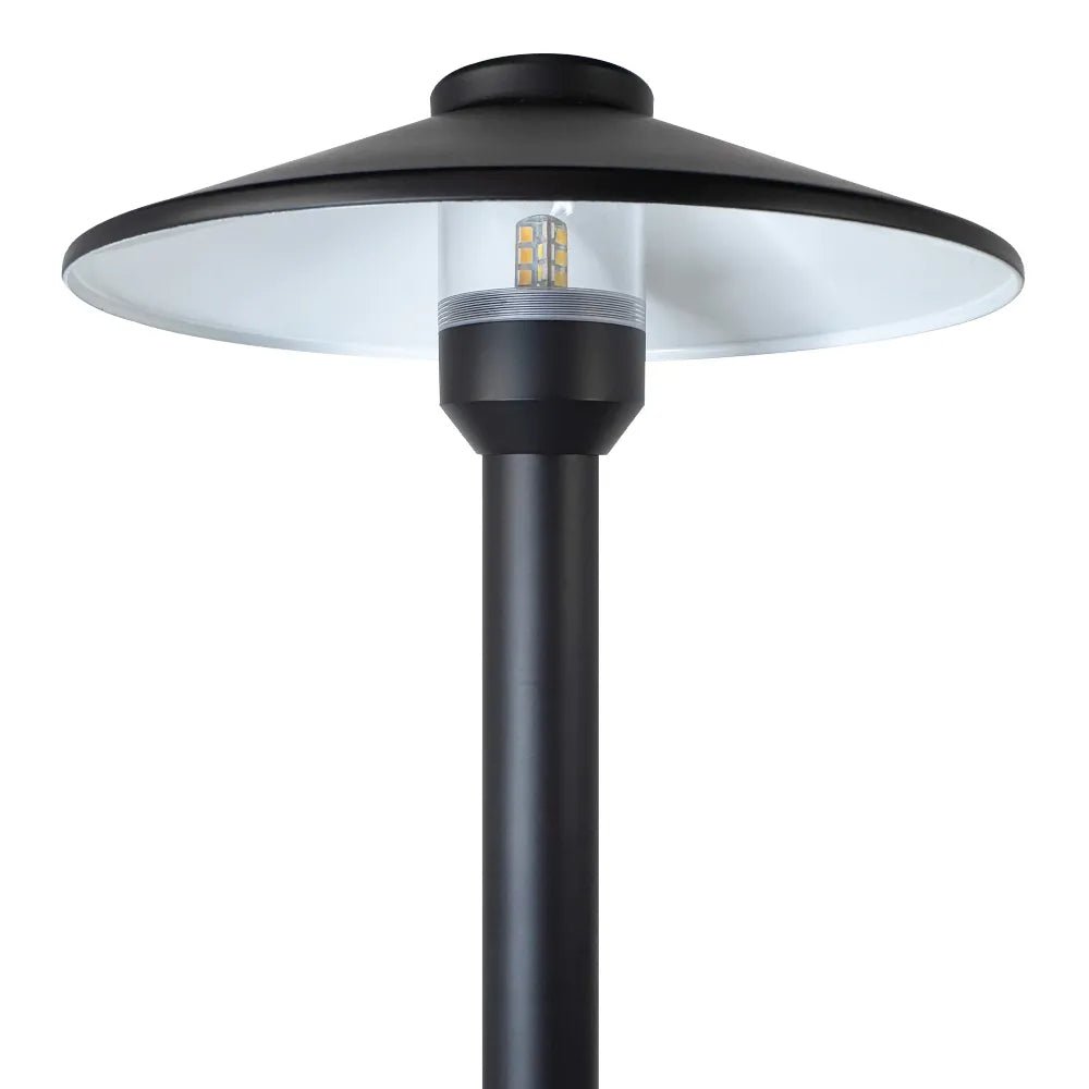 ABBA PLB26 Solid Brass Dome Path Light - Sonic Electric