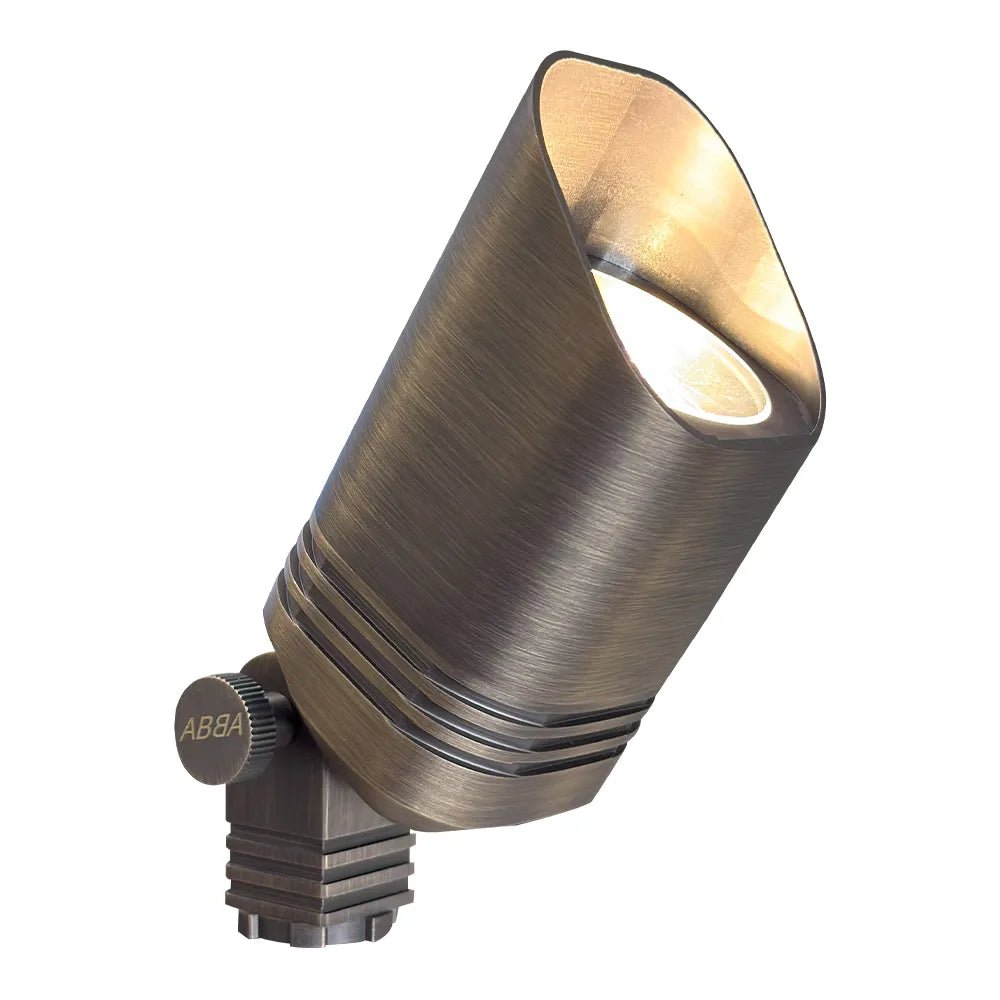 ABBA SPB03 Architectural Brass LED Spot Light - Sonic Electric