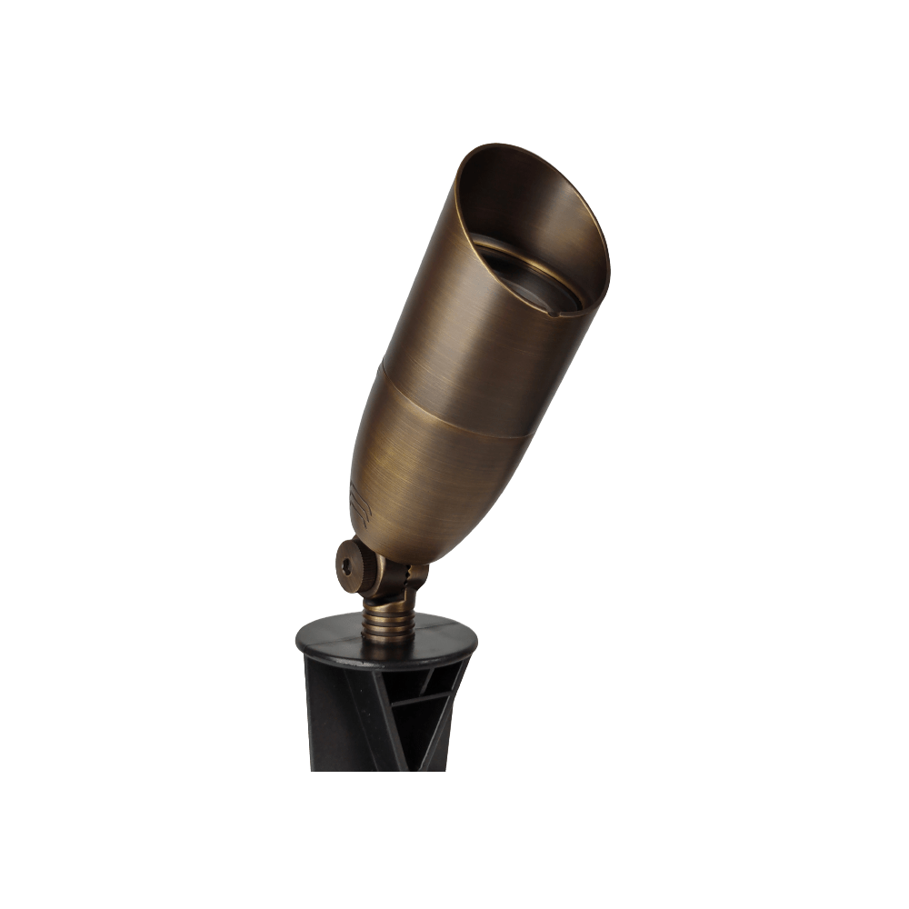 ABBA SPB13 Architectural Brass Adjustable Wattage LED Spot Light - Sonic Electric