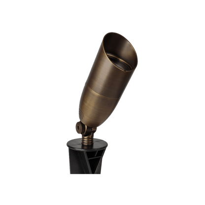 ABBA SPB13 Architectural Brass Adjustable Wattage LED Spot Light - Sonic Electric