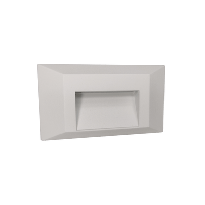ABBA STA03 3CCT Integrated LED Edge Step Light – White Finish - Sonic Electric
