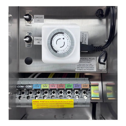 ABBA TSRPT24600 600W Stainless Steel Manual Transformer with Photocell - Sonic Electric