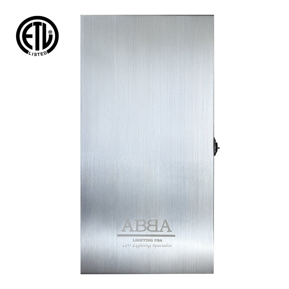 ABBA TSRPT24600 600W Stainless Steel Manual Transformer with Photocell - Sonic Electric