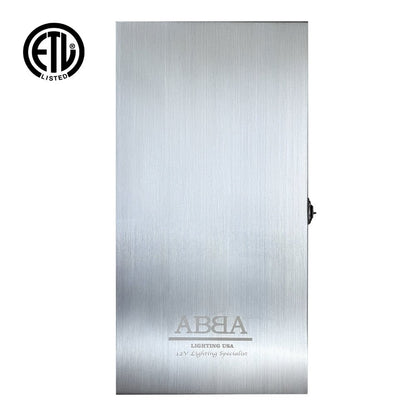 ABBA TSRPT24600 600W Stainless Steel Manual Transformer with Photocell - Sonic Electric