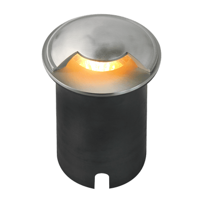 ABBA UNS03 12V One Directional Stainless Steel In - Ground Well Light - Sonic Electric