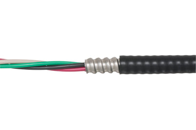 Arlington LTMC50 1/2" Liquid - Tight, Concrete - Tight Zinc Fitting for MC & Tech 90 Cable - Sonic Electric