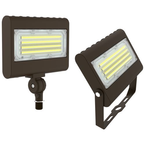 Orbit AWC-LFL7-50W-T LED Adjustable Wattage & CCT Flood Light - Bronze 