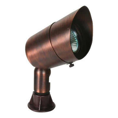 Orbit B126 12V Cast Brass Directional Landscape Light Fixture