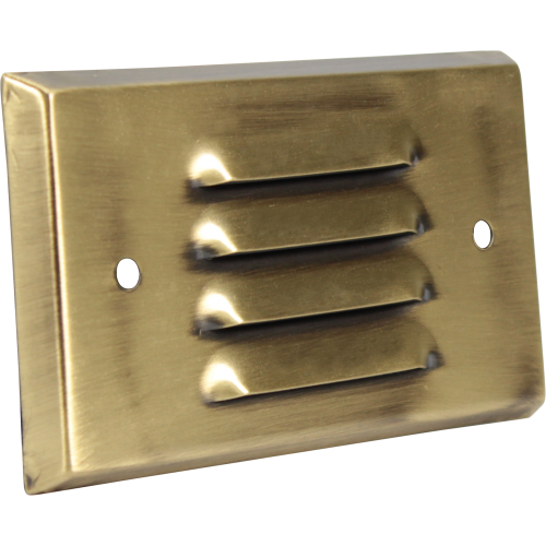 Orbit B601C-AB Step Light Face Plate - Antique Brass