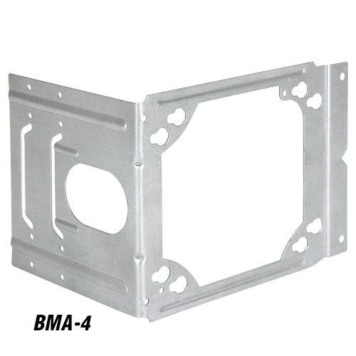 Orbit BMA-4 Box Mount Adapter With 2-1/2" , 3-1/2" & 4" Far Side Support - Galvanized