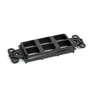 Lew Electric BTK-6PB Replacement Black 6 Port Yoke for Btk Series