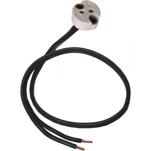 Orbit CO-2 MR11 Socket With Leads - White