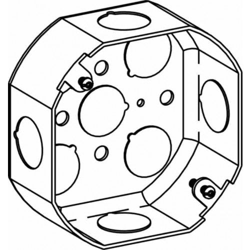 Orbit D4RB-50 4" Octagon Drawn Box 1/2" 