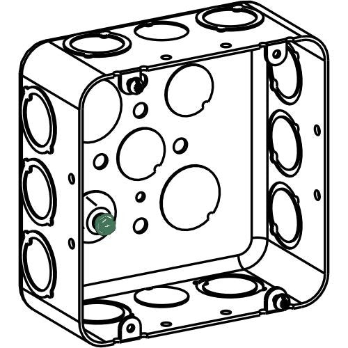 Orbit D5SDB-CKO 5 Square Drawn Box 2-1/8" Deep CKO