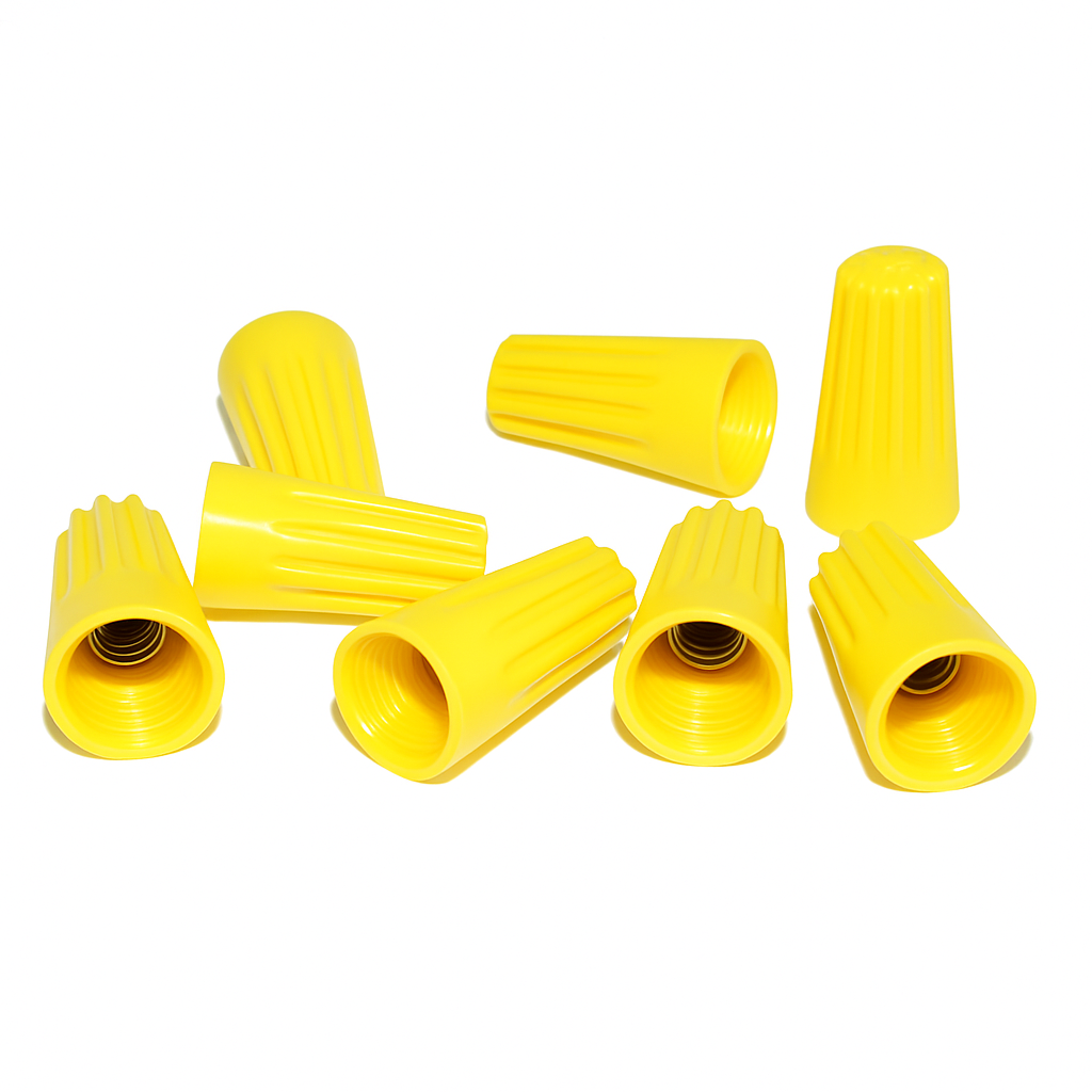 Yellow Twist-On Wire Connecters- 500 Pack