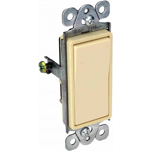 Orbit DS15-I 15A 1-Pole Rocker Switch - Ivory